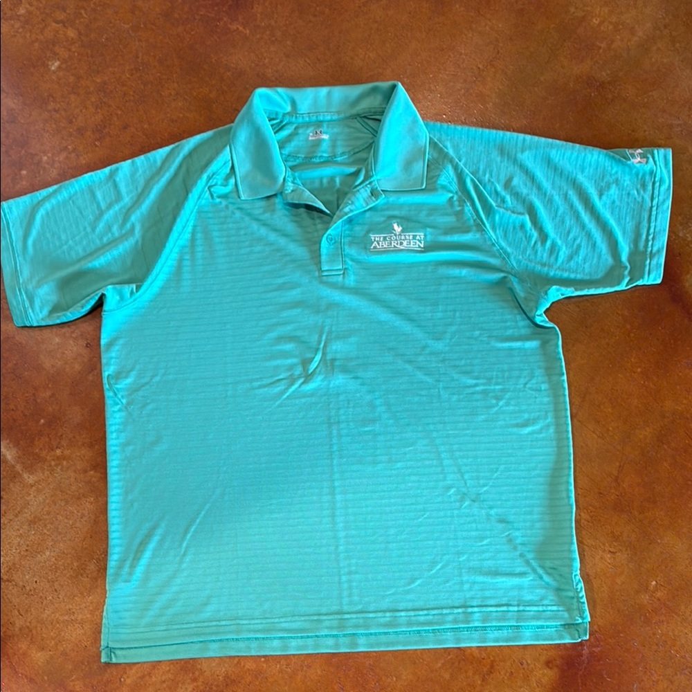 Under Armour Green Polo Shirt with Classic Collar and Logo